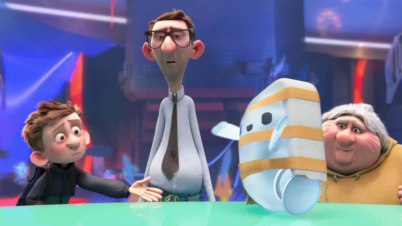 Rons Gone Wrong, robot, table, HD Desktop Wallpaper