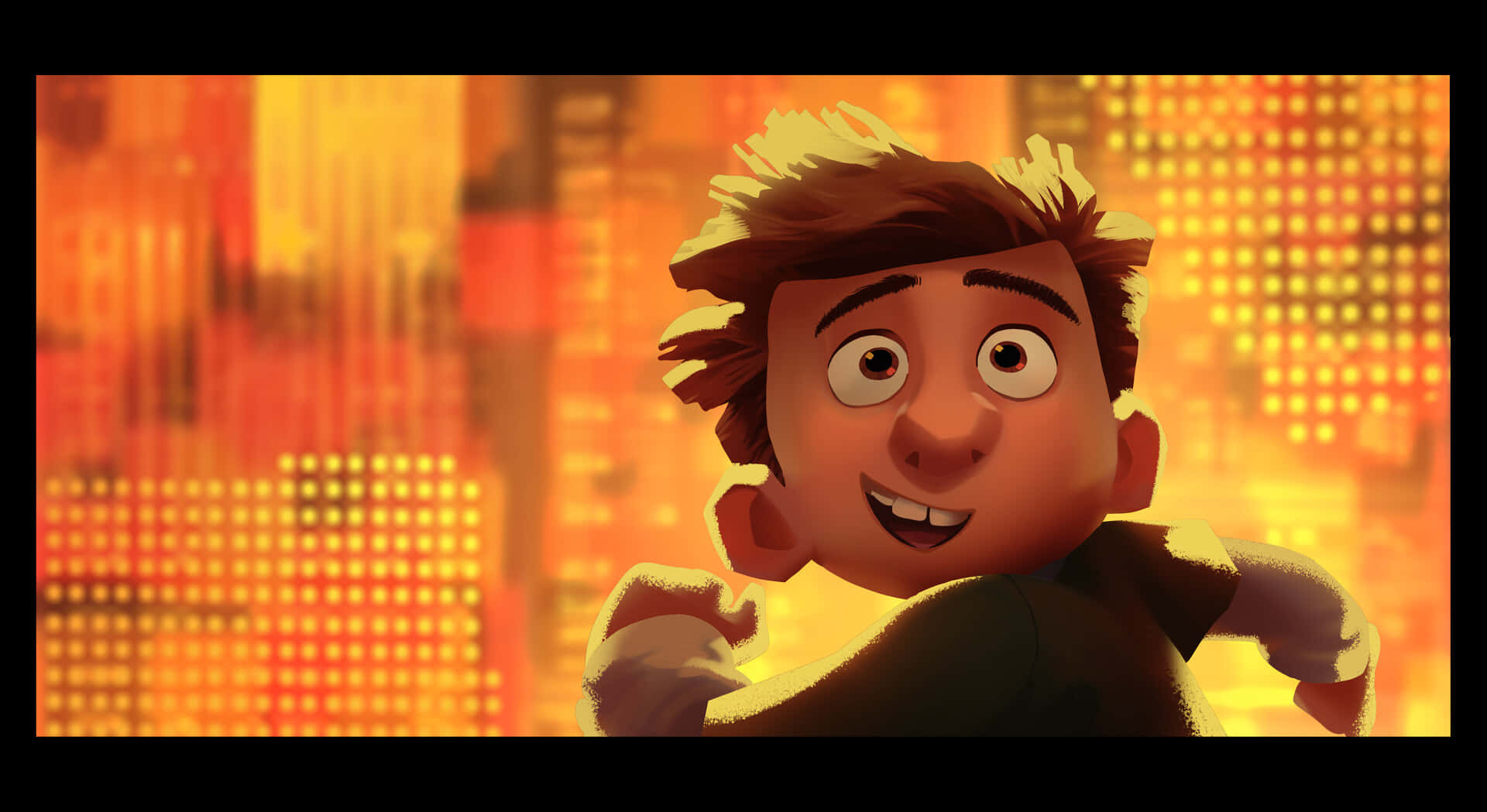 Rons Gone Wrong, cartoon character, messy brown hair, Full HD Desktop Wallpaper