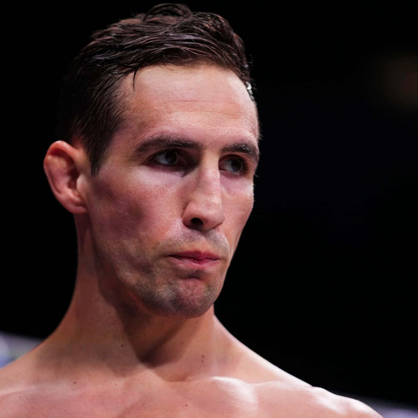 Rory MacDonald, MMA fighter, dimly lit arena, HD Desktop Wallpaper