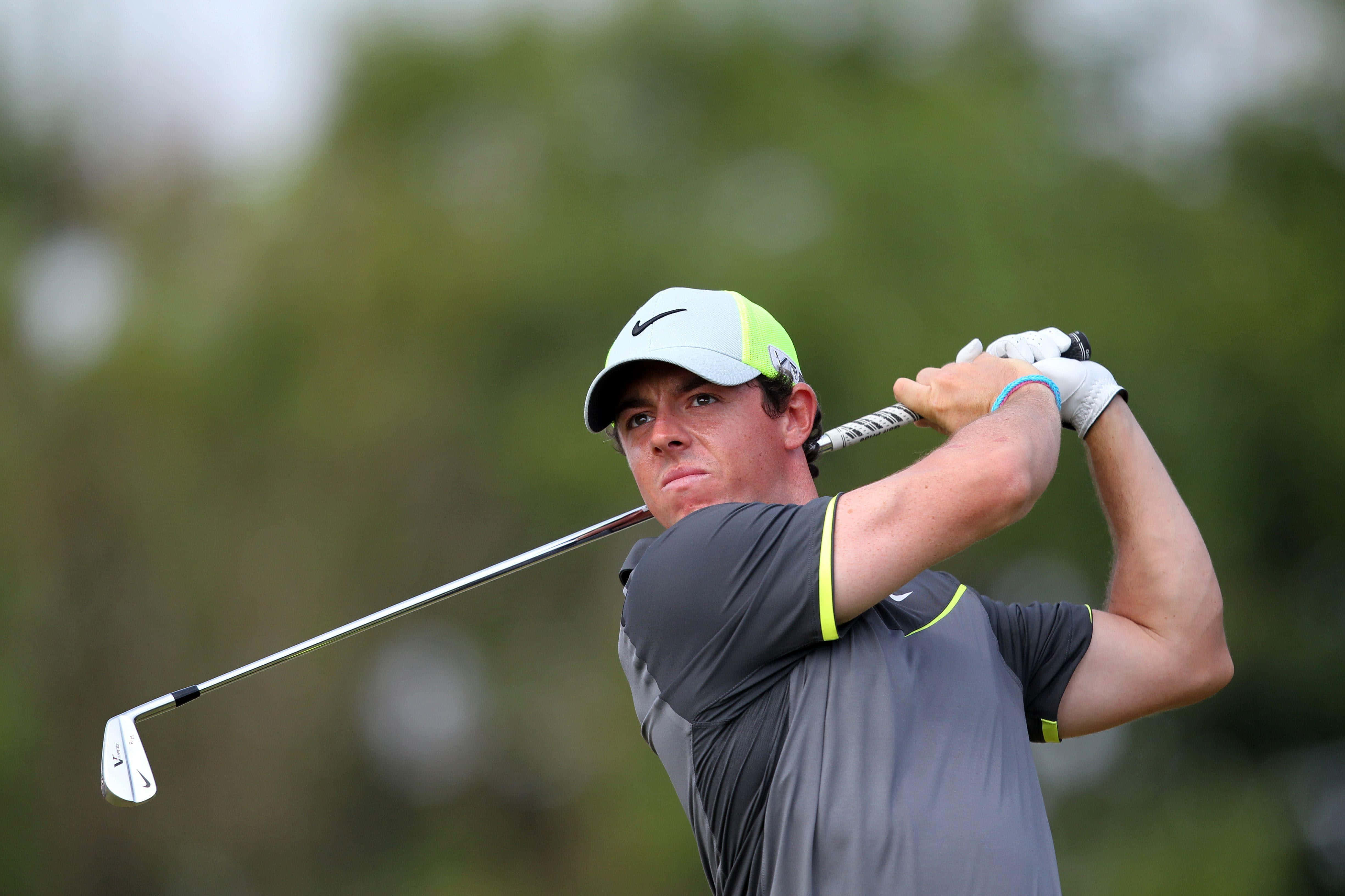 Rory McIlroy, grey shirt, cap, 4K Desktop Wallpaper