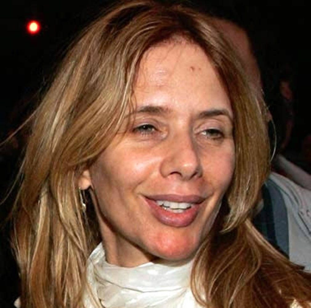 Rosanna Arquette, long blonde hair, white turtleneck, SD Desktop Wallpaper