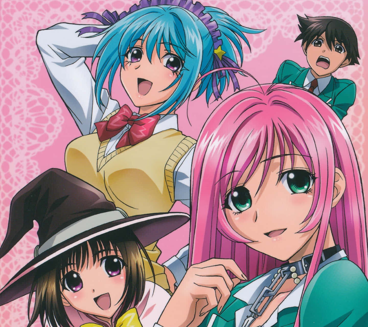 Rosario Vampire, manga, anime characters, HD Desktop Wallpaper