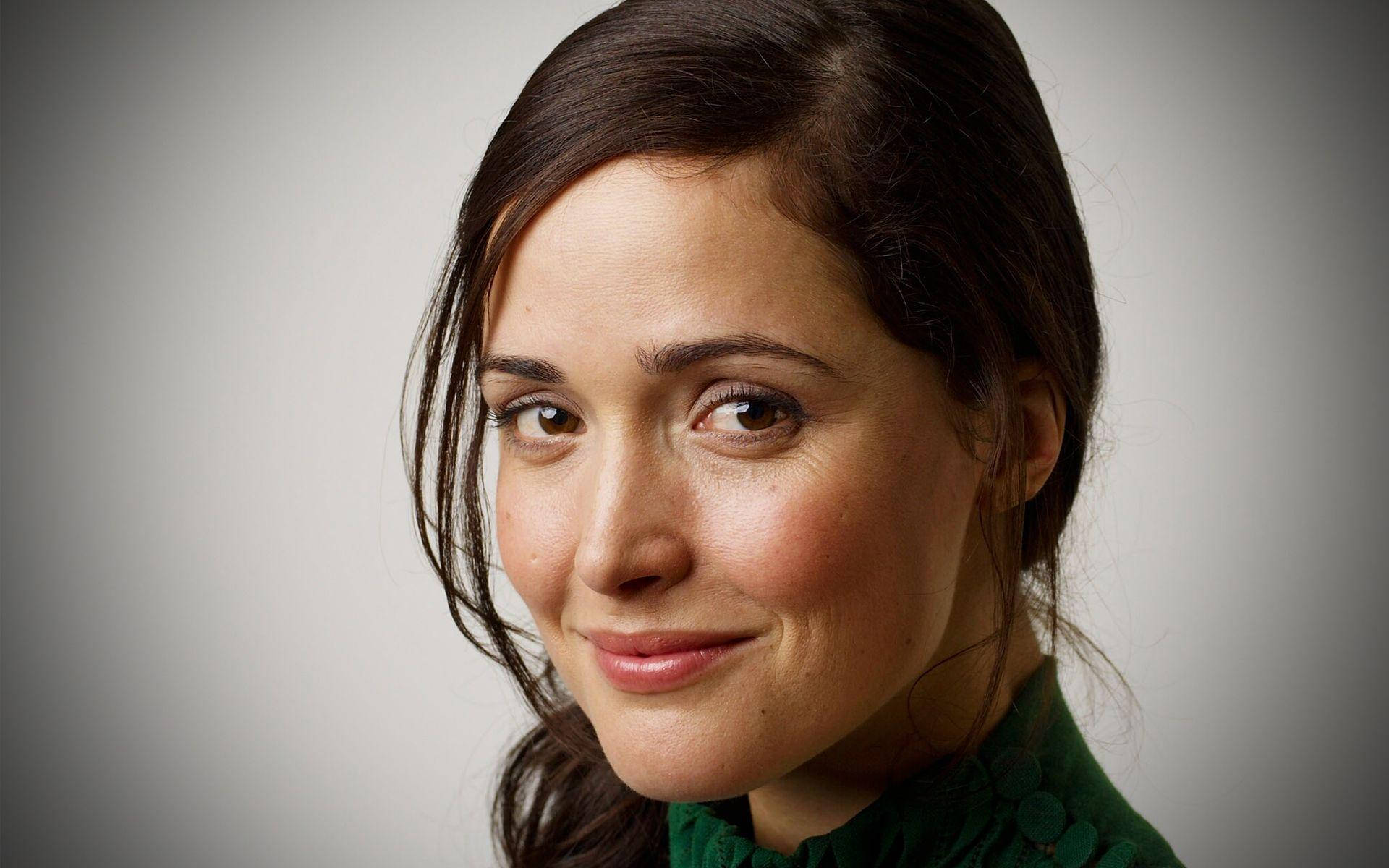 Rose Byrne, Hollywood movie actress, dark hair, Full HD Desktop Wallpaper