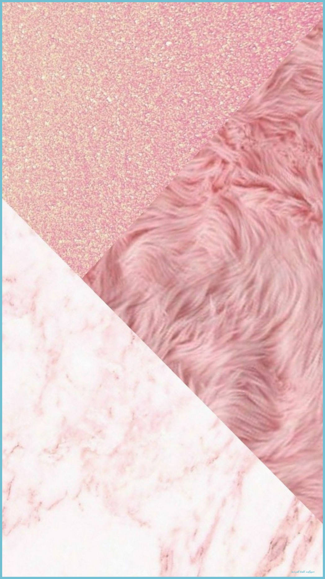 Rose Gold Tumblr Collage, pink textures, glittery fabric, HD Phone Wallpaper