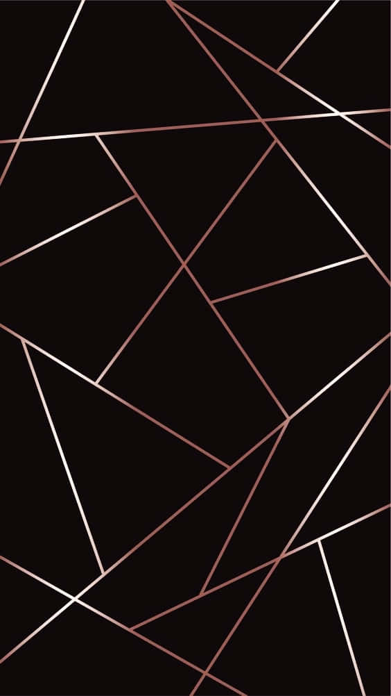 rose gold, black, silver, SD Phone Wallpaper