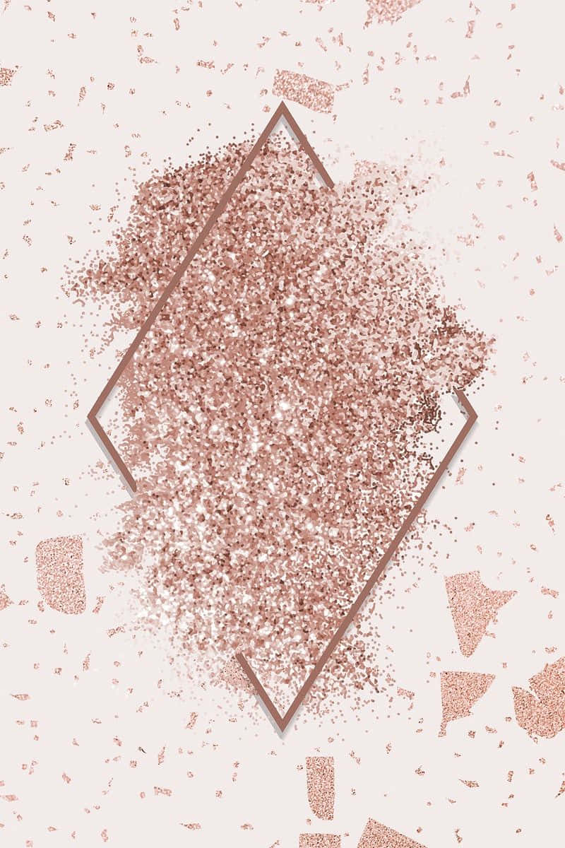 rose gold, black marble, diamond frame, SD Phone Wallpaper