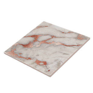 rose gold, black marble, white veining, SD Desktop Wallpaper