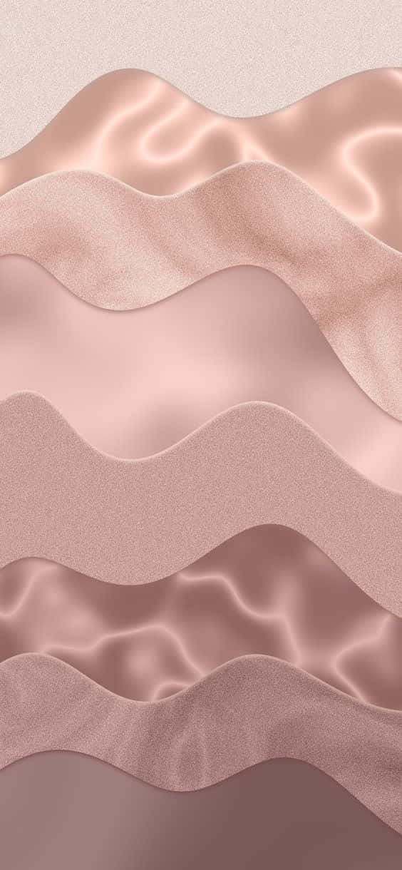 rose gold, satin sheen, gentle gradients, SD Phone Wallpaper