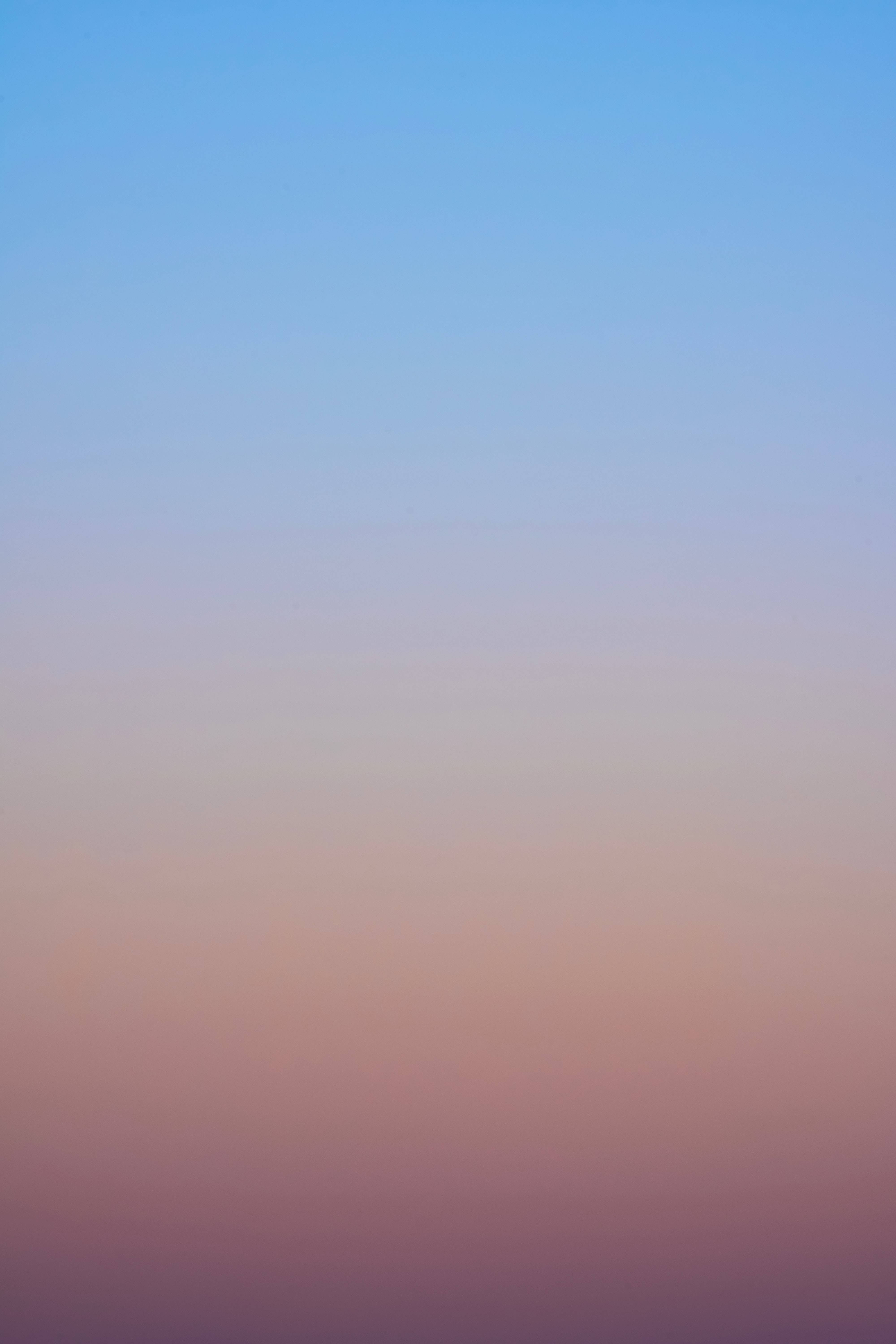 blue rose gold gradient, soft blue, warm pink, 5K Phone Wallpaper