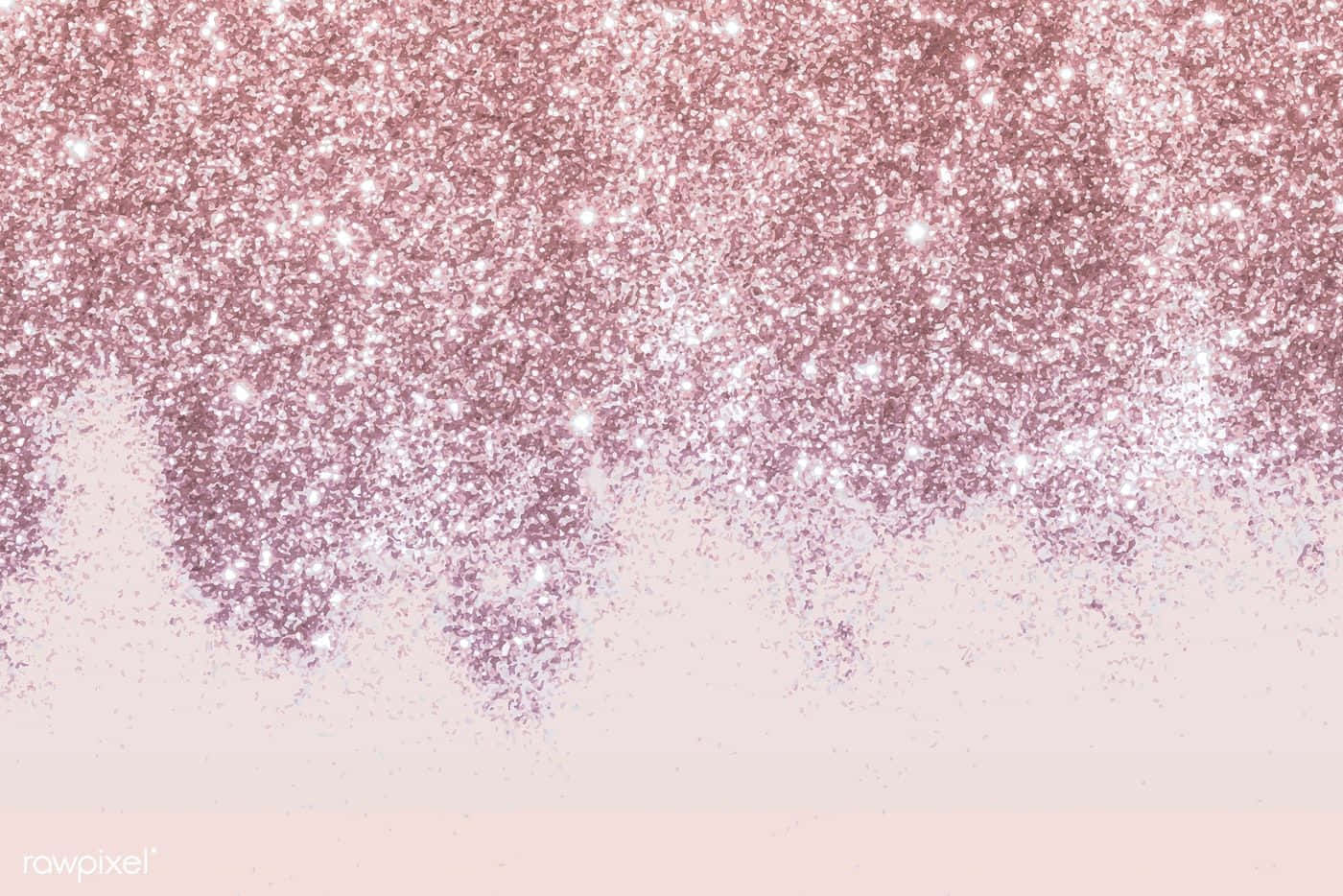 rose gold glitter texture, shimmering pink glitter particles, soft gradient background, HD Desktop Wallpaper