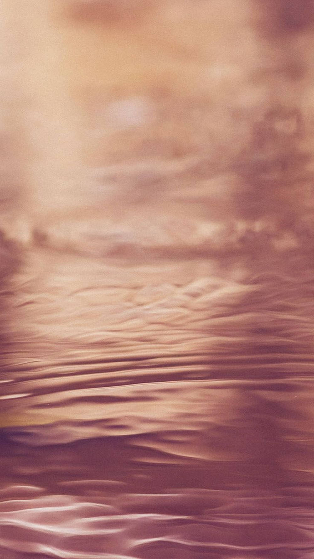 Rose Gold iPad, seawater ripples, soft pink, HD Phone Wallpaper