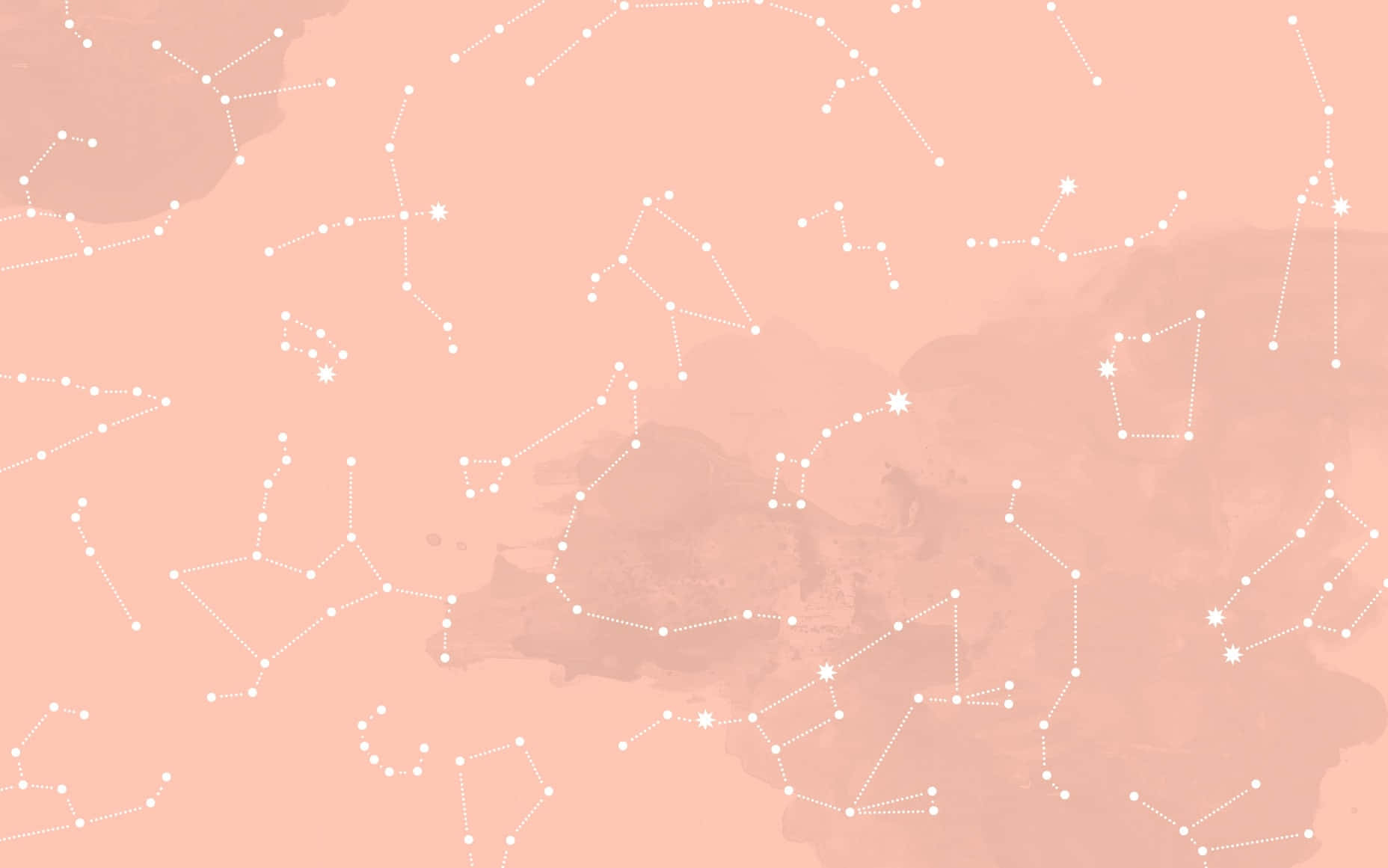 rose gold, constellation, peach background, HD Desktop Wallpaper