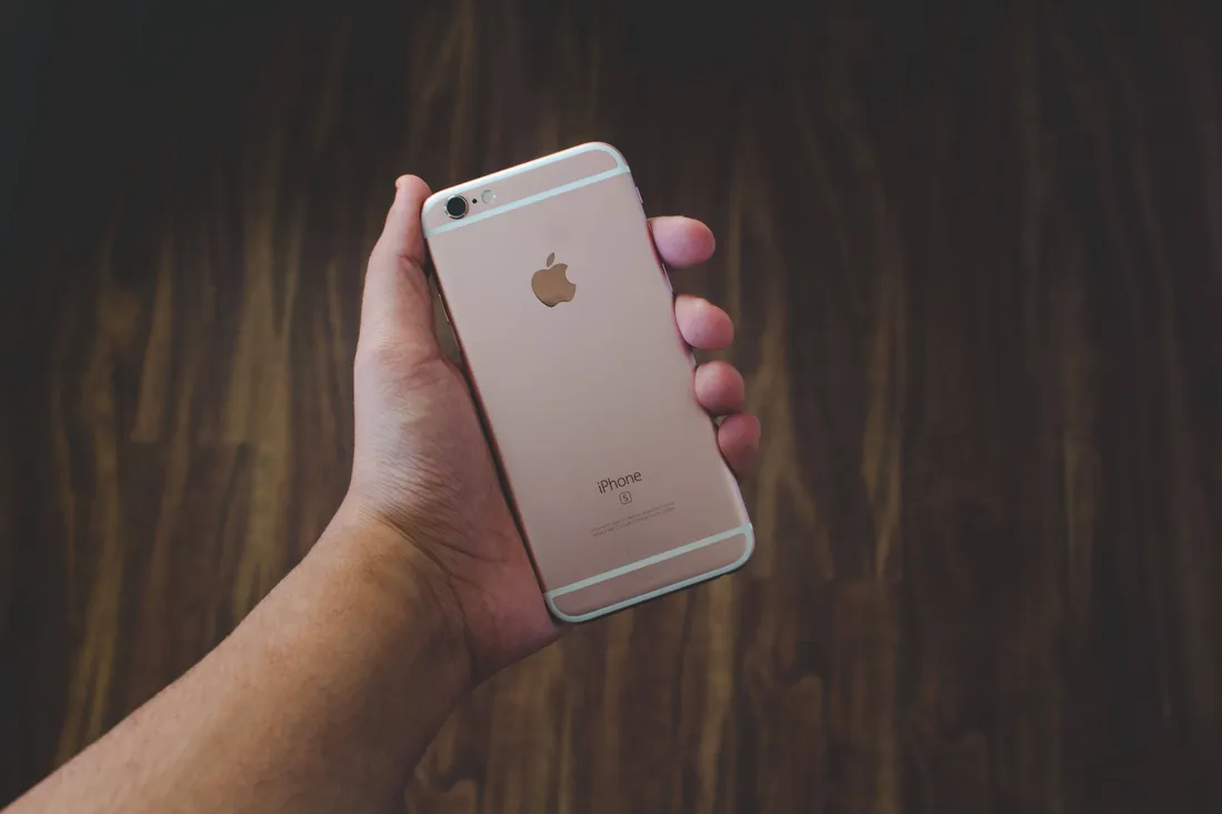 Rose Gold iPhone