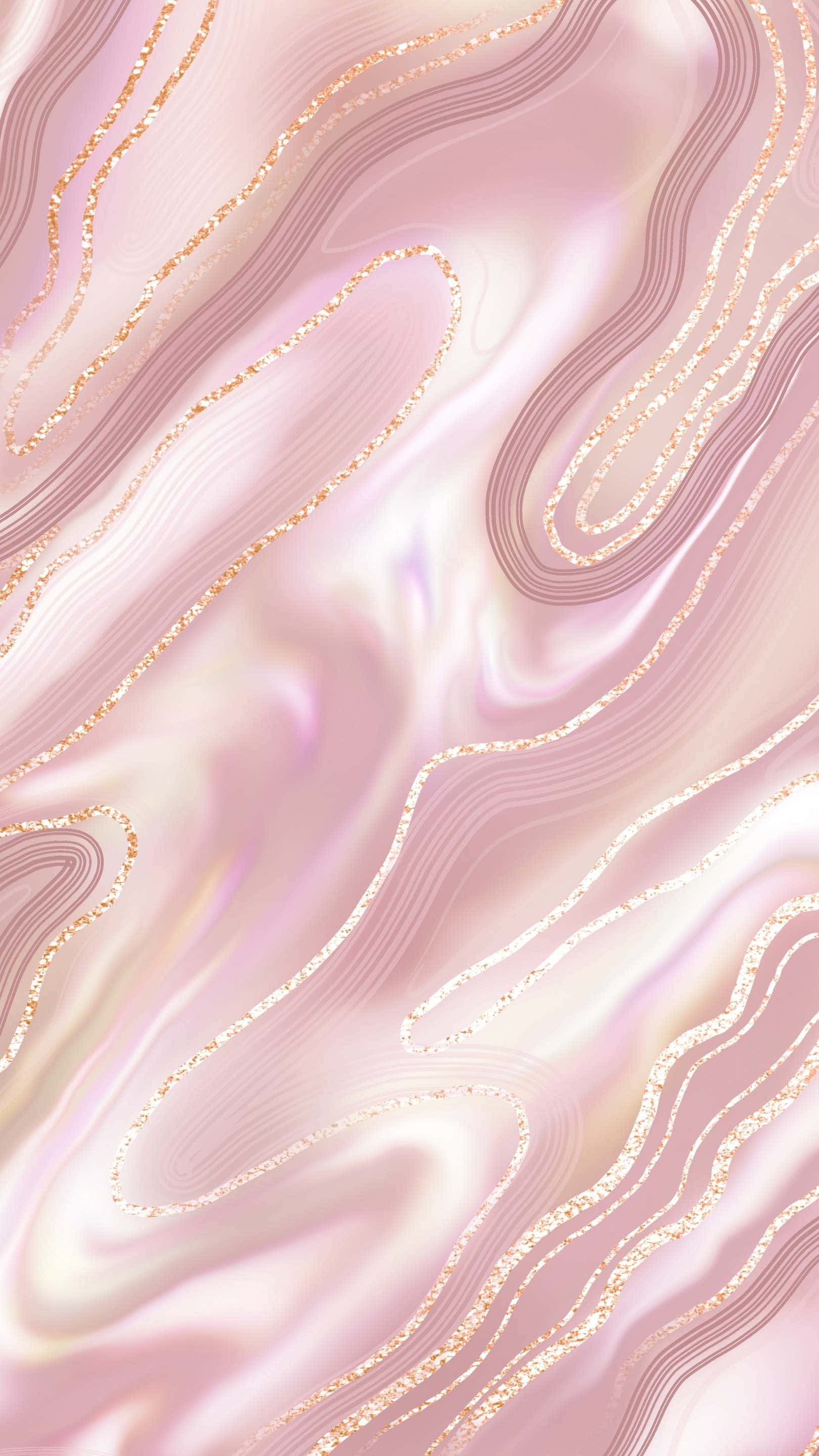 rose gold marble texture, soft pink marble, glittering gold veins, 2K Phone Wallpaper