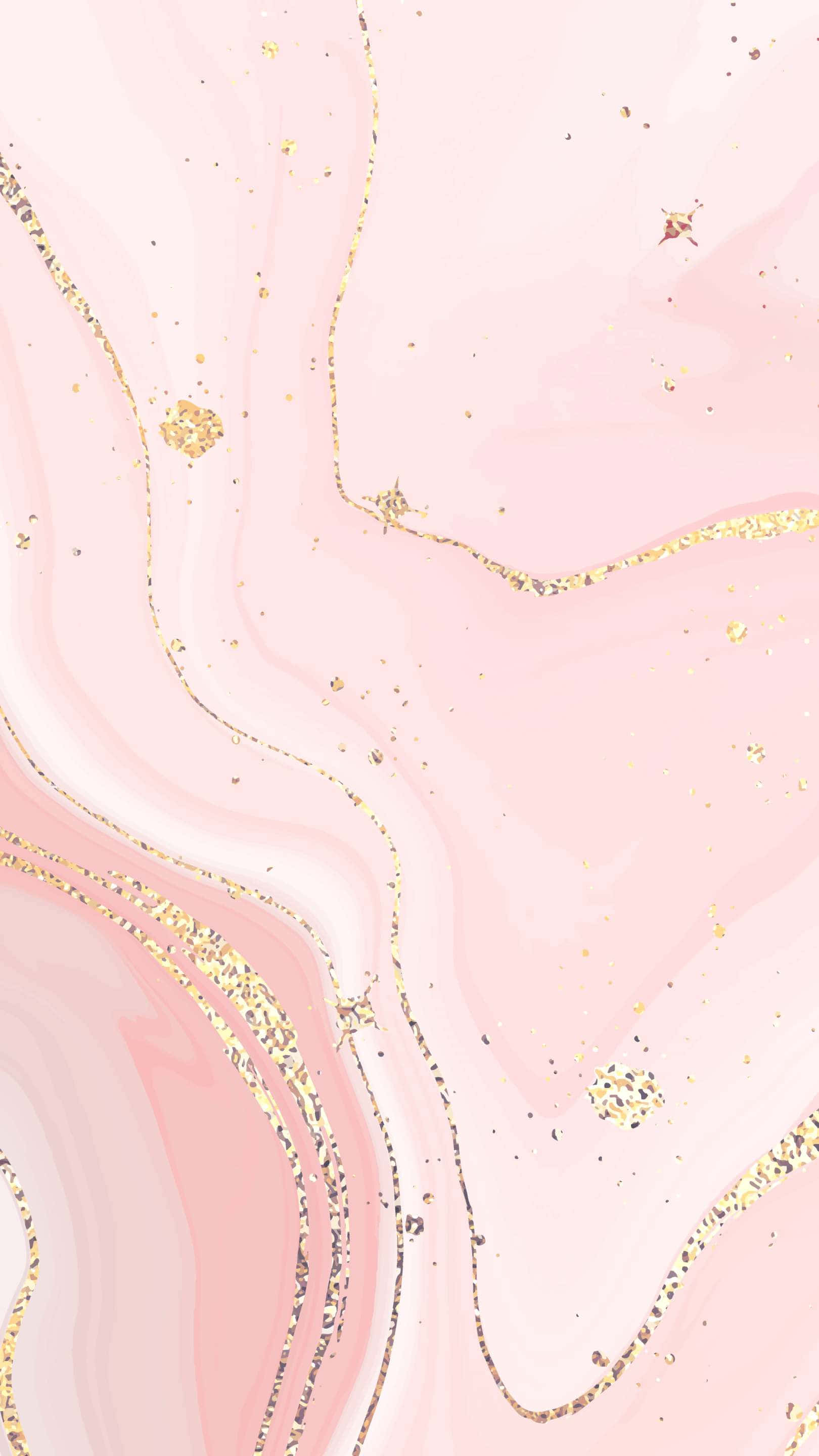 rose gold marble texture, soft pink marble, glittering gold veins, 2K Phone Wallpaper