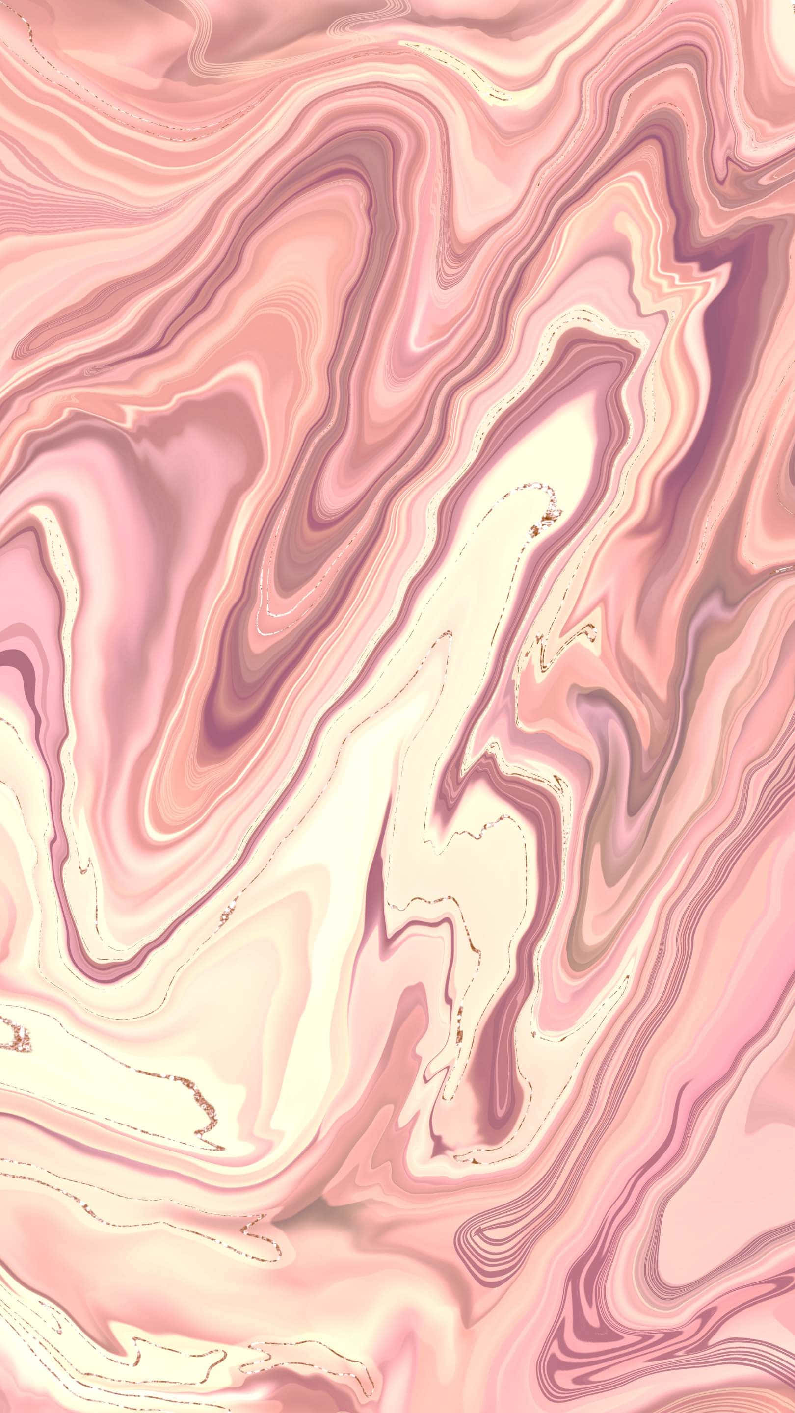 rose gold, marble texture, soft pink, 2K Phone Wallpaper