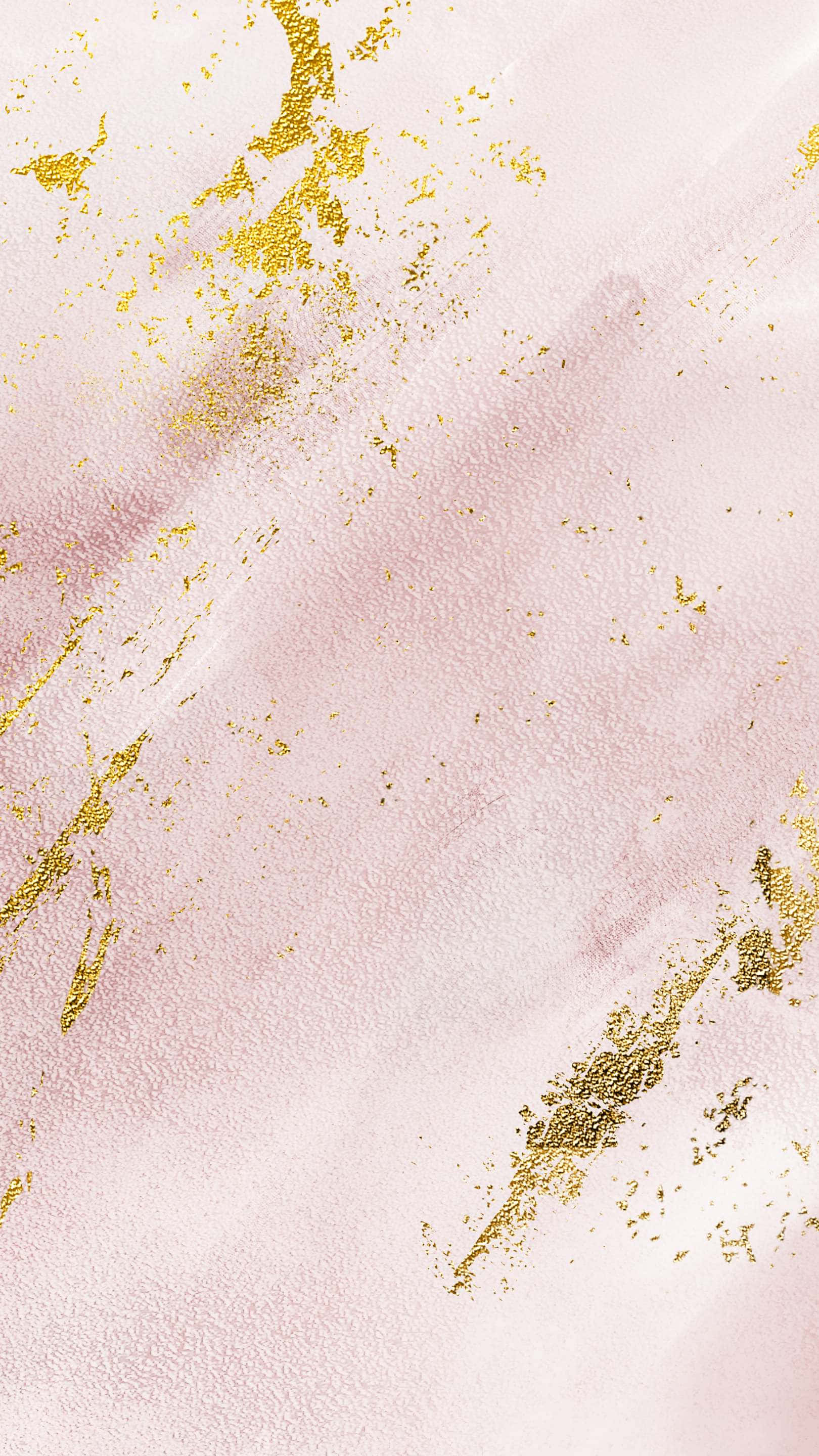rose gold marble texture, gold veins, soft pink, 2K Phone Wallpaper
