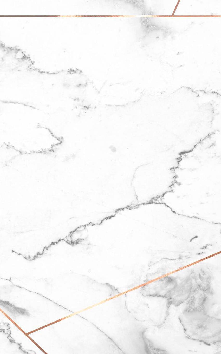 rose gold marble texture, white marble, gray veins, HD Phone Wallpaper