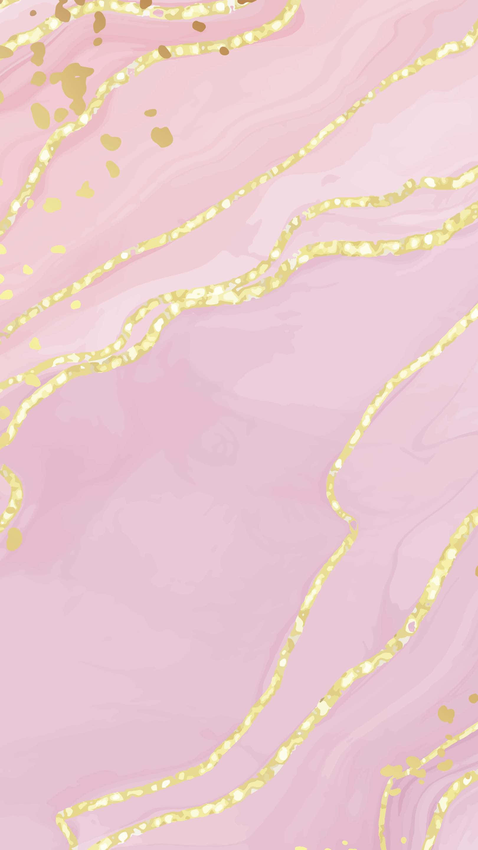 rose gold marble texture, soft pink marble, glittering gold veins, 2K Phone Wallpaper