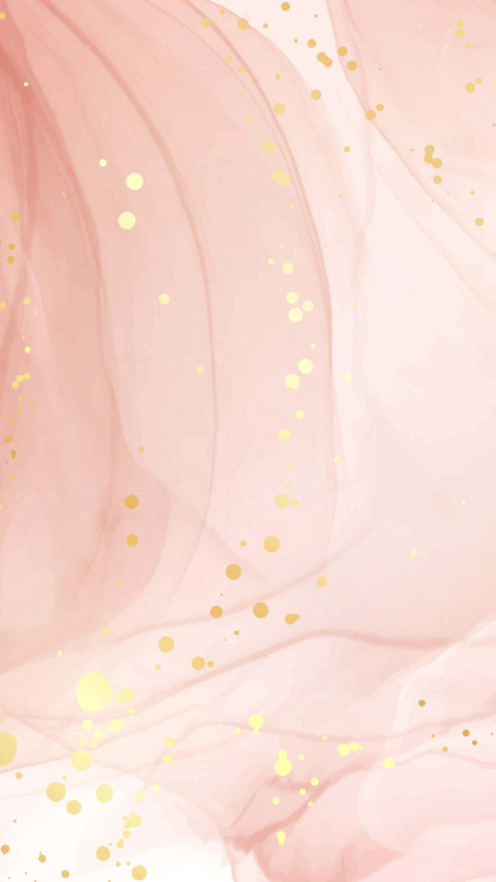 rose gold marble texture, golden spots, soft pink fabric, 2K Phone Wallpaper