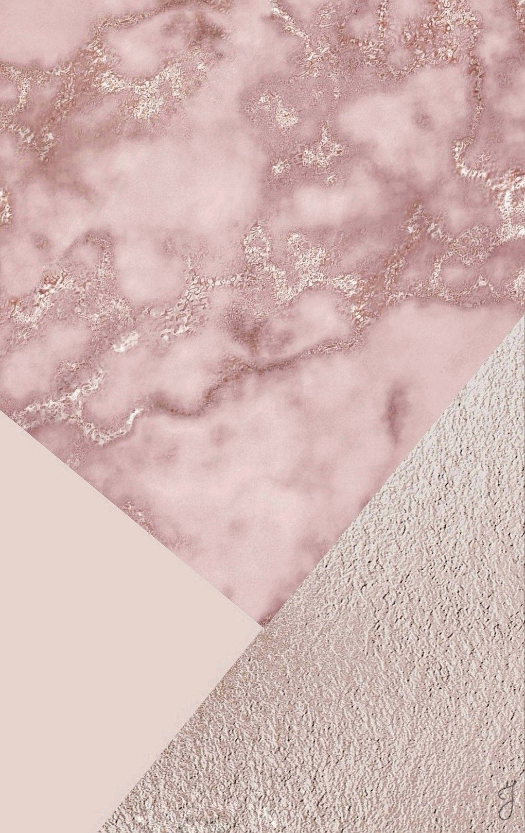 rose gold marble, matte blush, textured beige, HD Phone Wallpaper