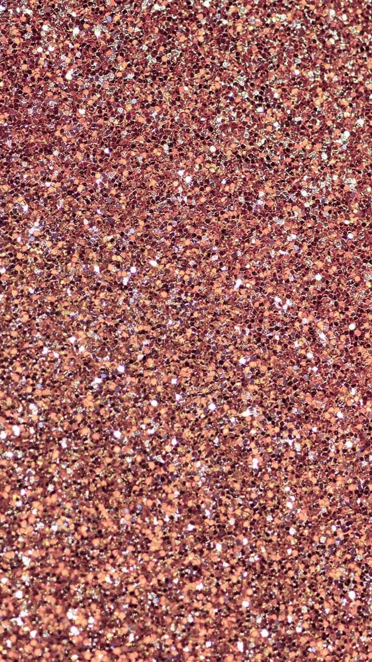 rose gold, glitter, silver flecks, HD Phone Wallpaper