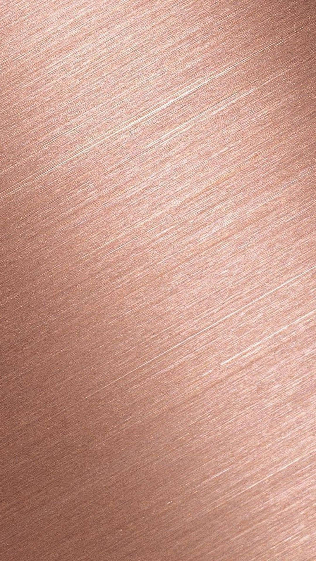 rose gold, brushed metal, diagonal streaks, Full HD Phone Wallpaper
