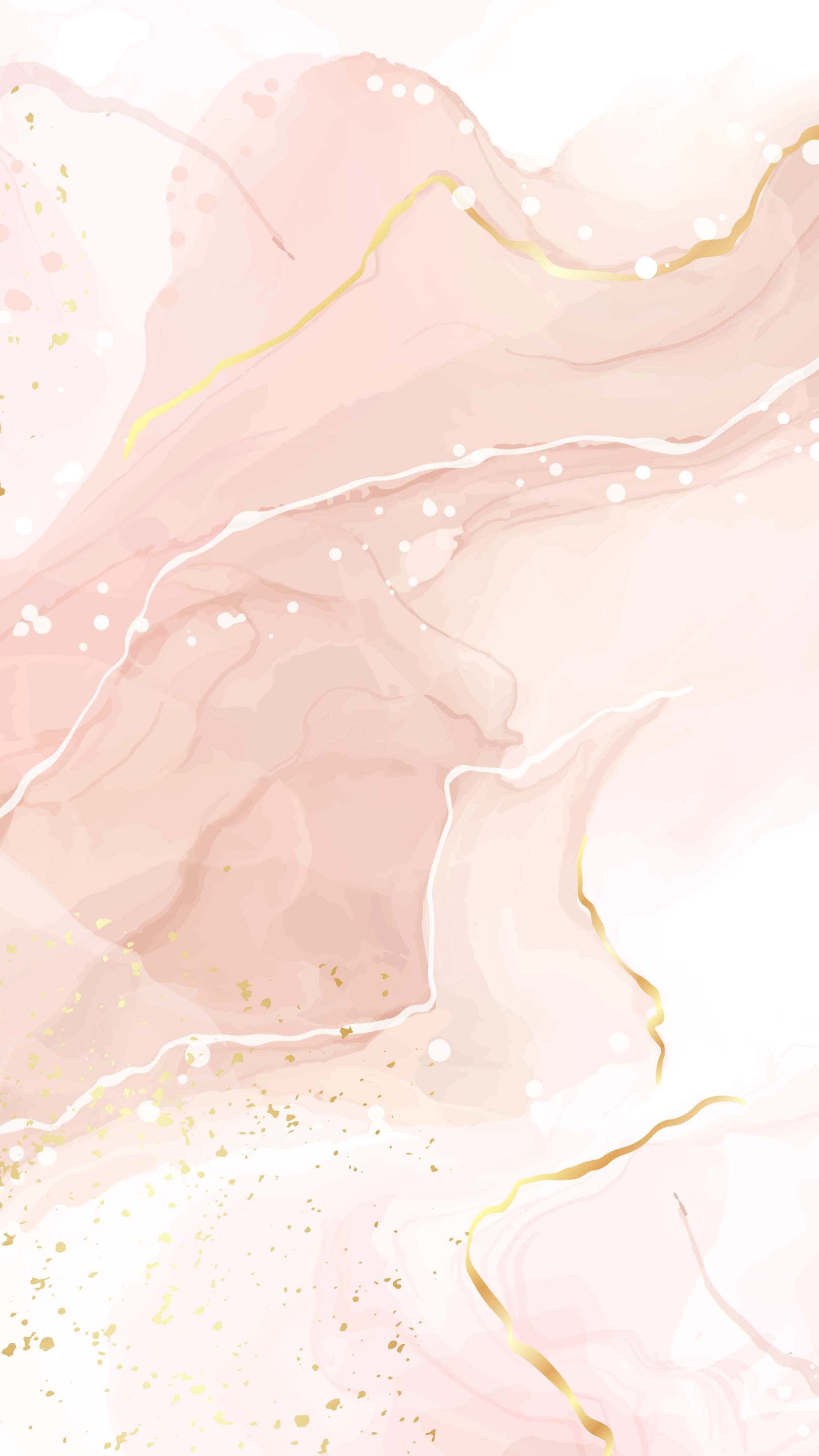 Rose Gold Marble, soft pink, white marble, 2K Phone Wallpaper