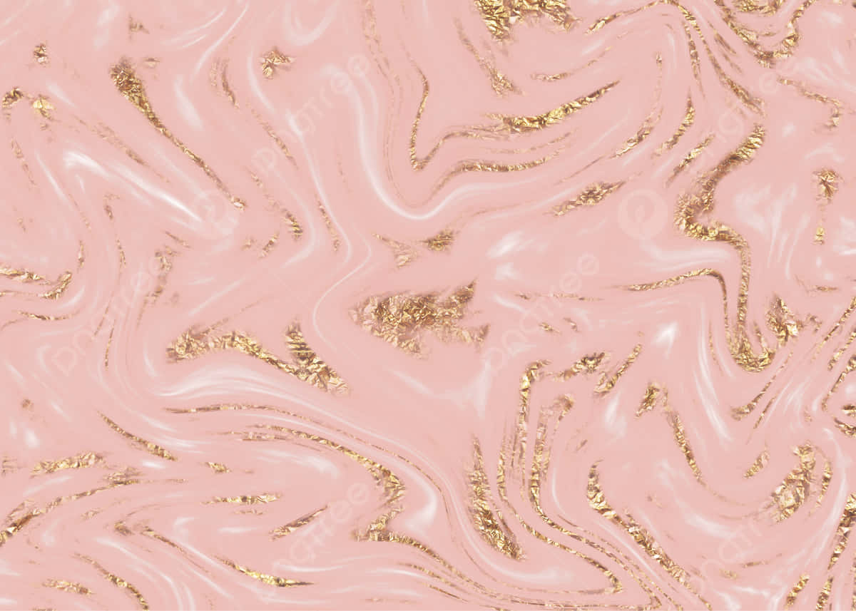rose gold glitter marble texture, soft pink and white marble swirls, shimmering gold leaf fragments, SD Desktop Wallpaper
