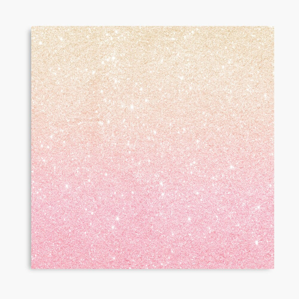 rose gold ombre, glitter canvas, champagne to pink glitter, SD Desktop Wallpaper