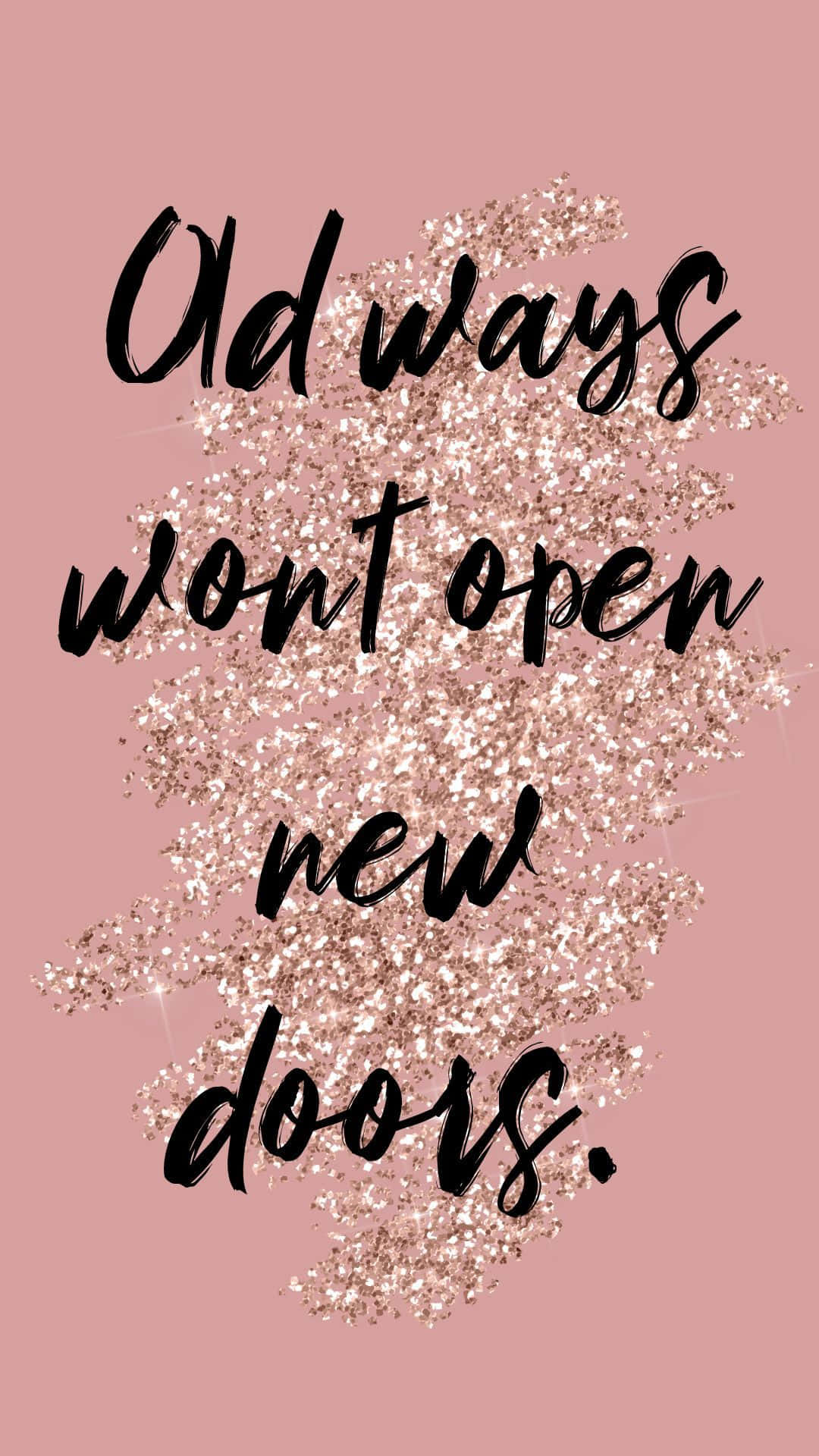 rose gold, glitter, soft pink background, Full HD Phone Wallpaper