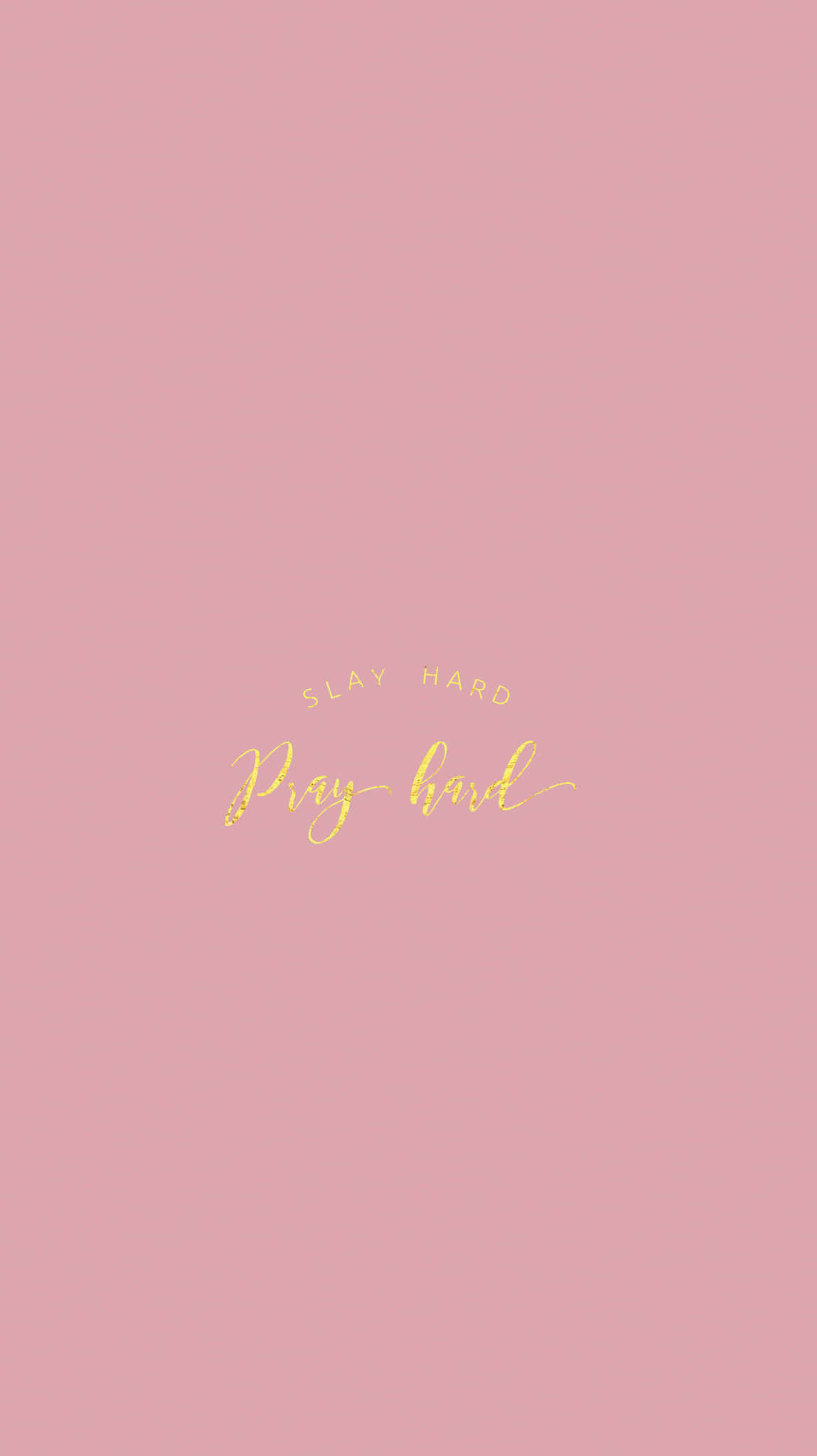 Rose Gold Quotes, gold cursive text, soft pink background, Full HD Phone Wallpaper