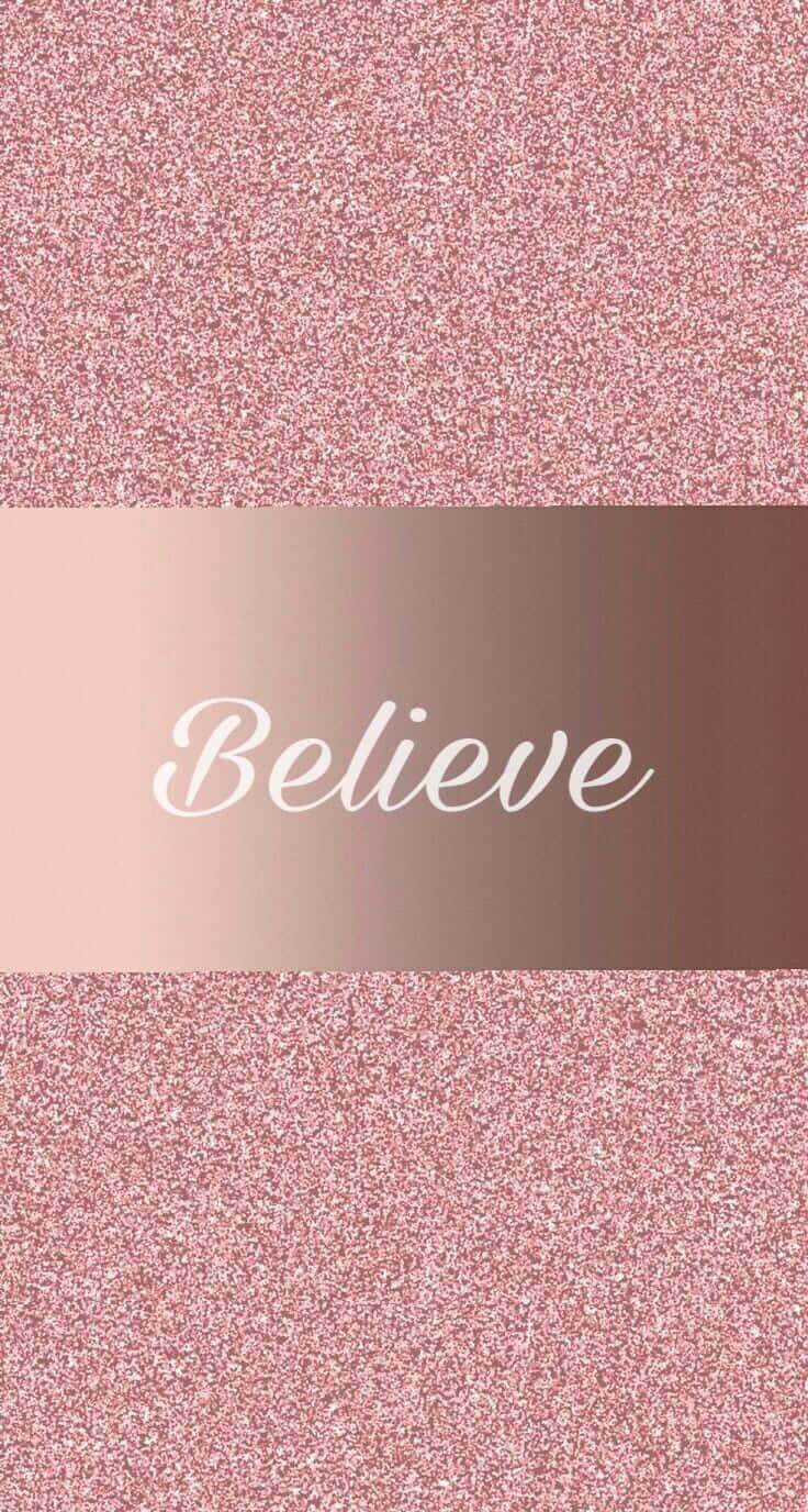 rose gold, glitter, gradient band, HD Phone Wallpaper