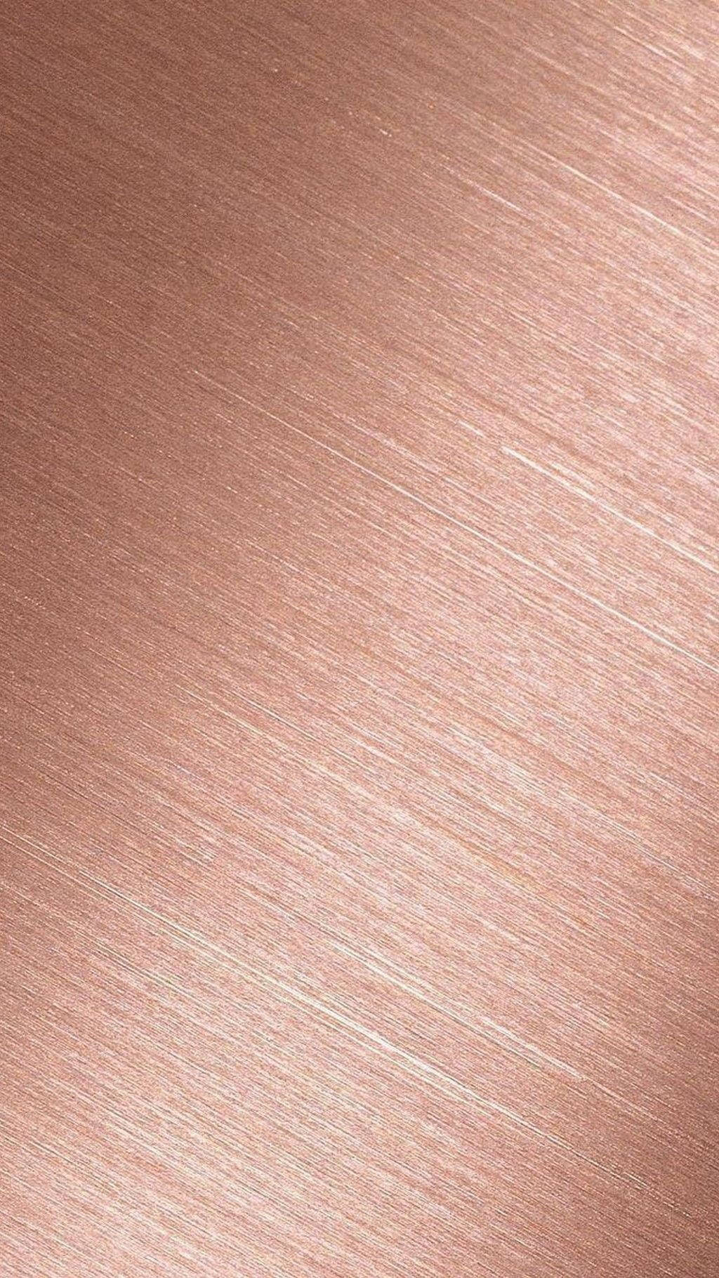 rose gold, brushed metal, diagonal streaks, HD Phone Wallpaper