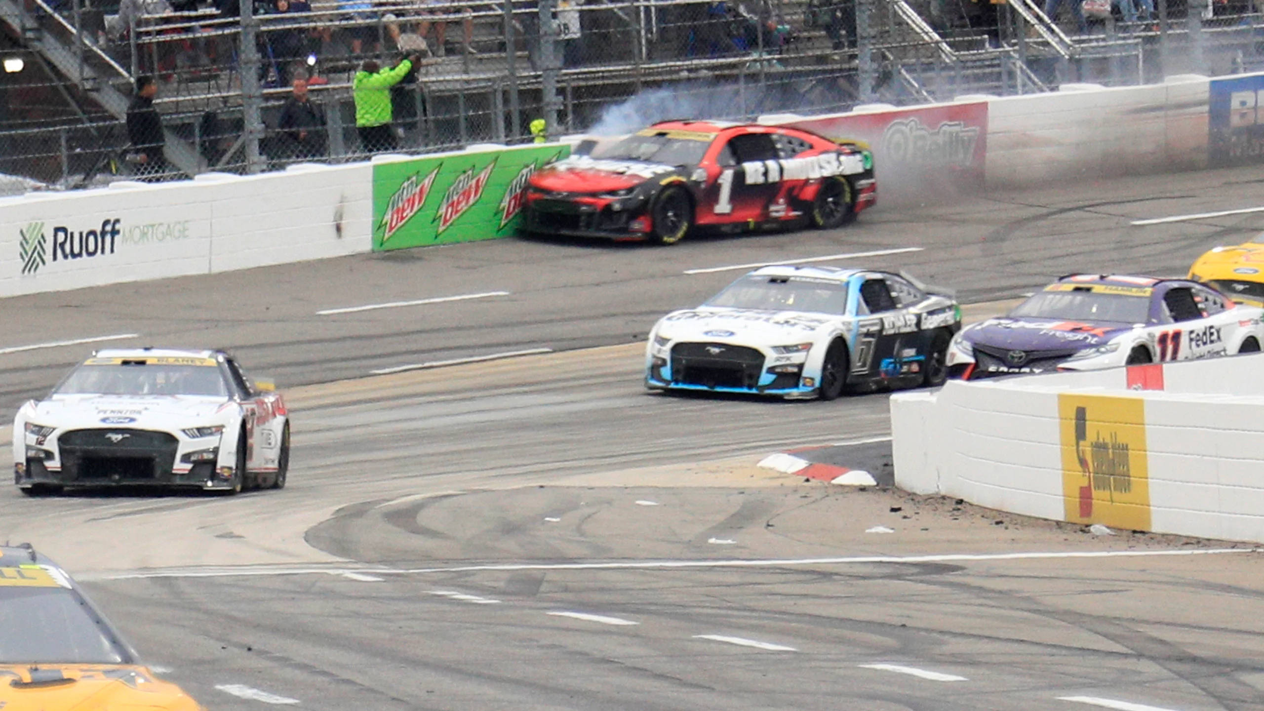 Ross Chastain, NASCAR race car, wall, 2K Desktop Wallpaper