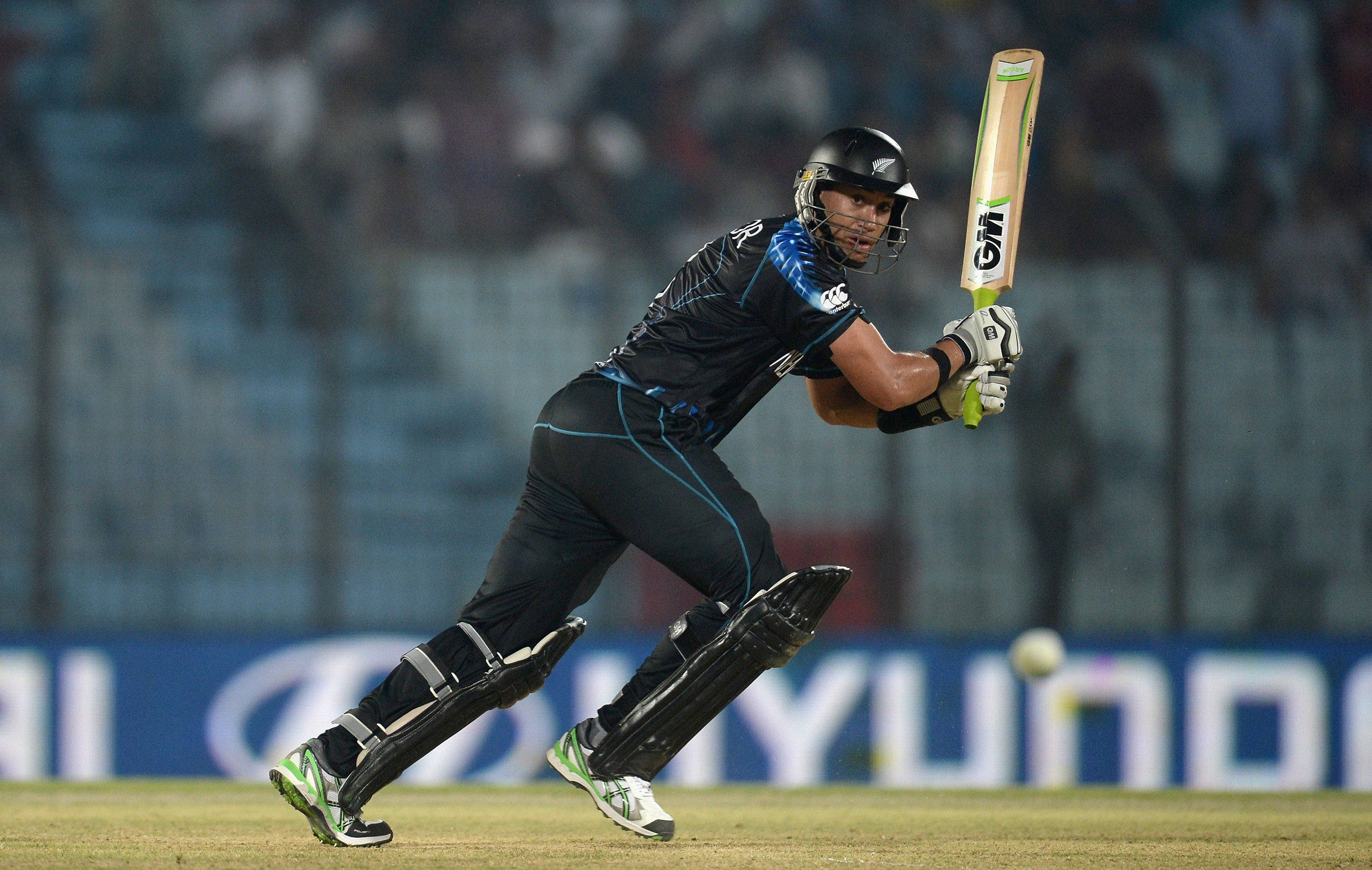 Ross Taylor, cricket batsman, black gear, 2K Desktop Wallpaper