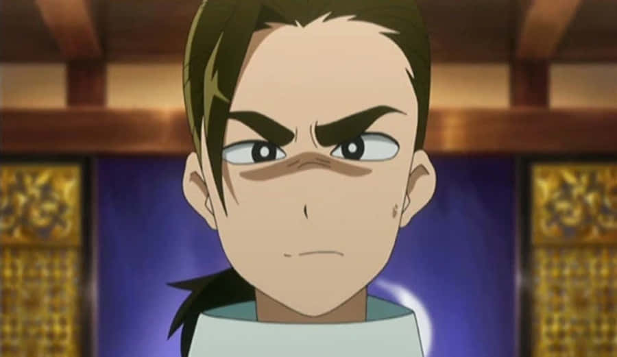 Rossiu Adai, dark hair, intense eyes, SD Desktop Wallpaper