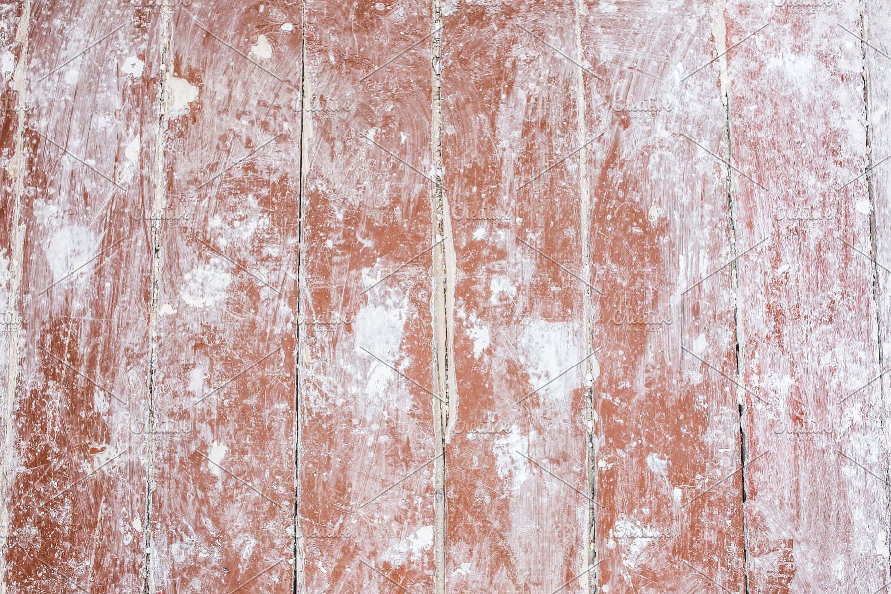 Rough Texture, wooden planks, peeling red and white paint, HD Desktop Wallpaper