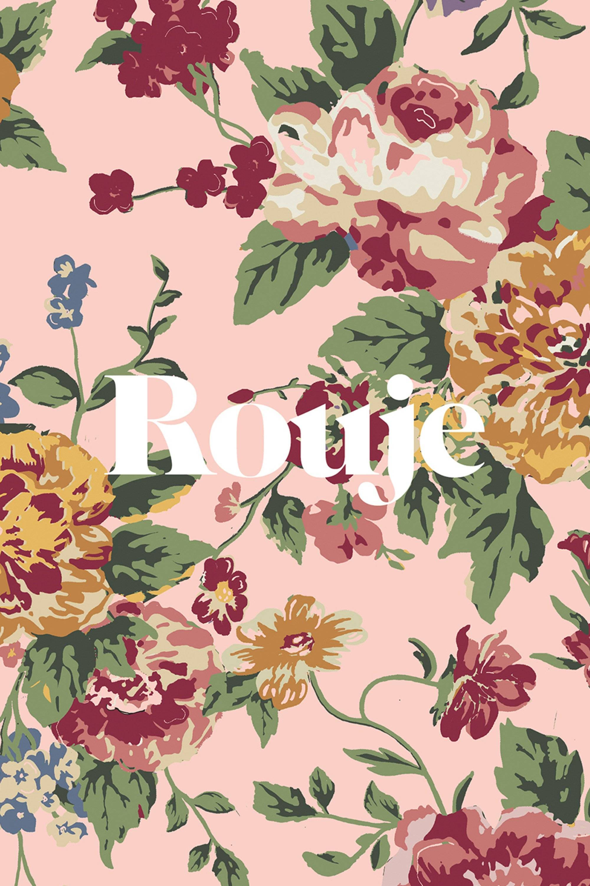 Rouje, peonies, berries, 2K Phone Wallpaper