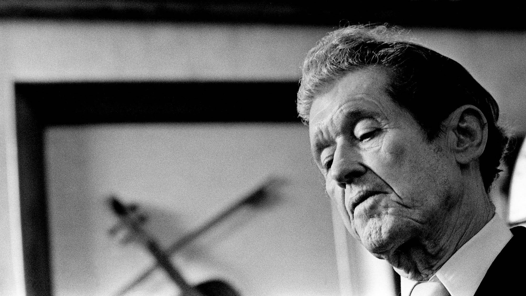 Roy Acuff, black-and-white, portrait, Full HD Desktop Wallpaper