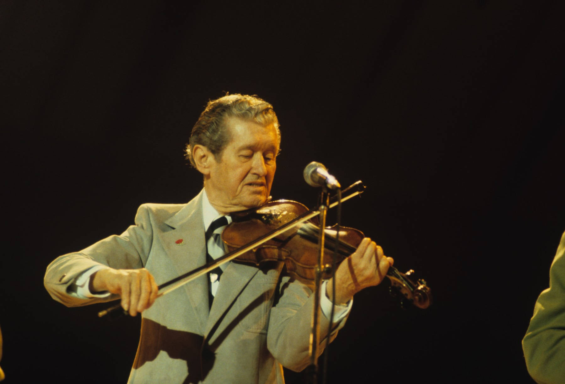 Roy Acuff, violin, stage lights, HD Desktop Wallpaper