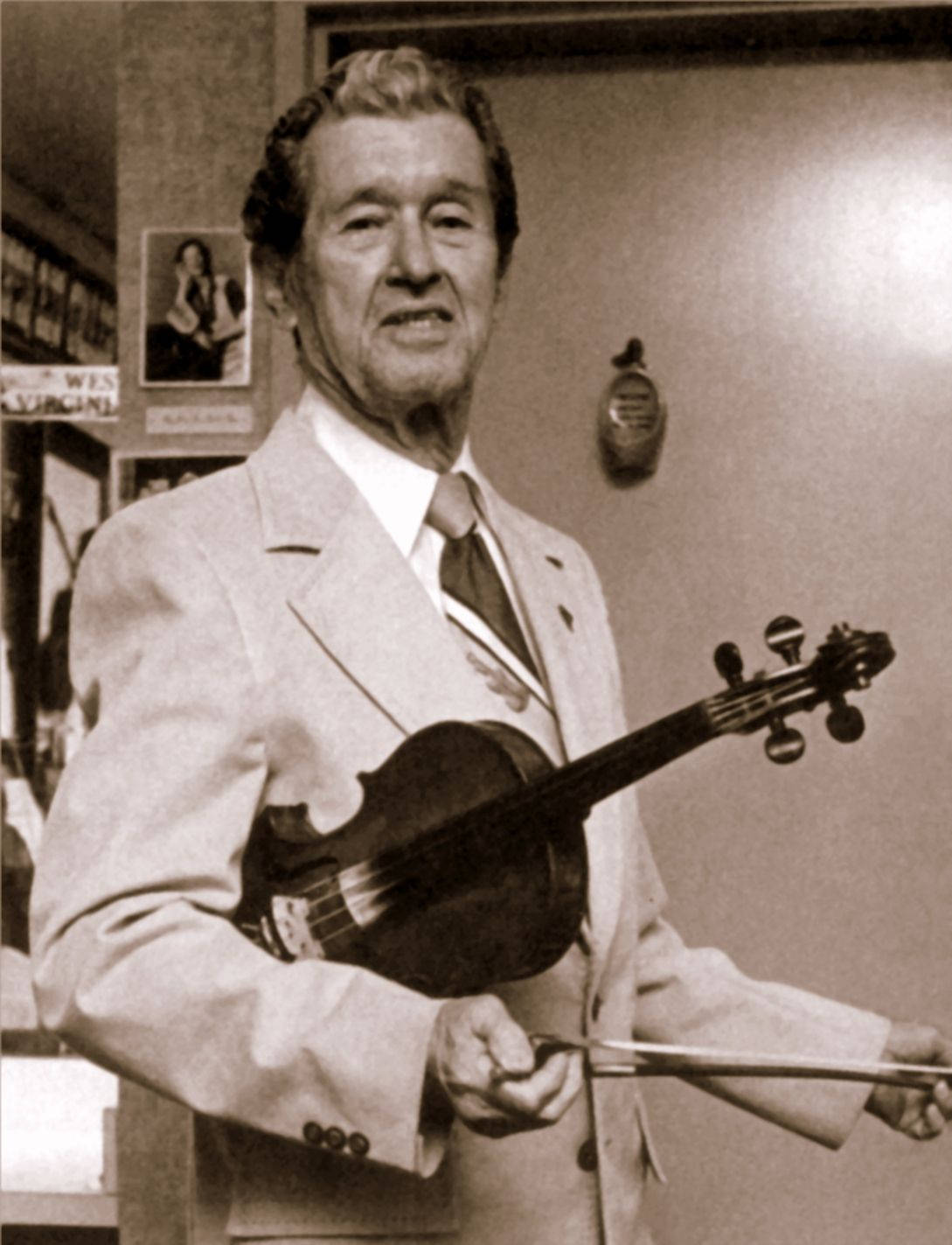 Roy Acuff, American singer, violinist, HD Phone Wallpaper