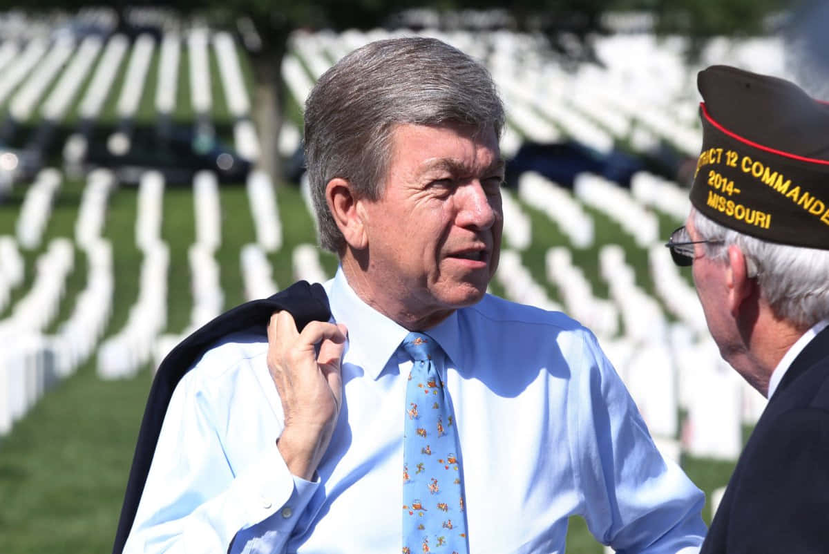 Roy Blunt, cemetery, white headstones, SD Desktop Wallpaper