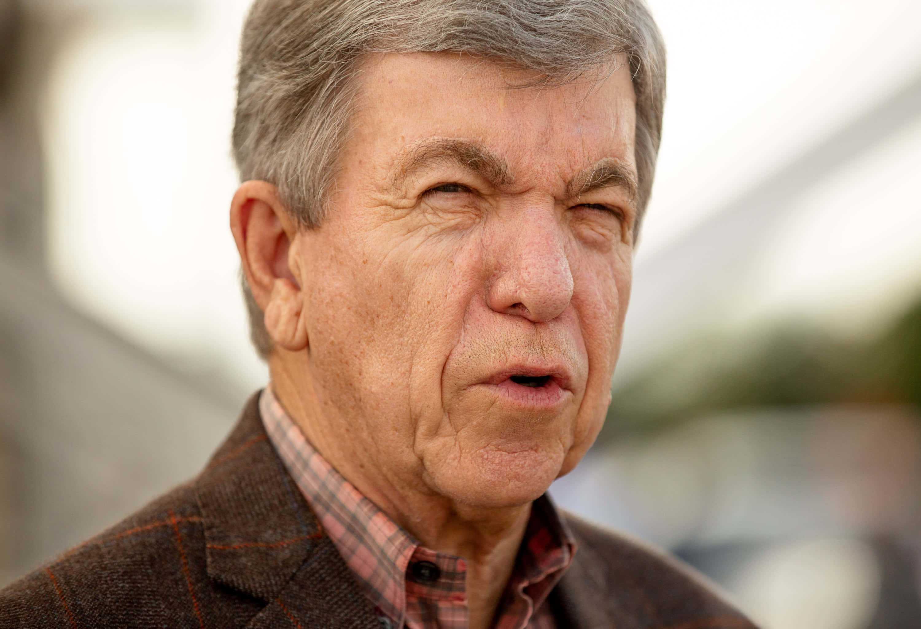 Roy Blunt, close-up portrait, older man, 2K Desktop Wallpaper