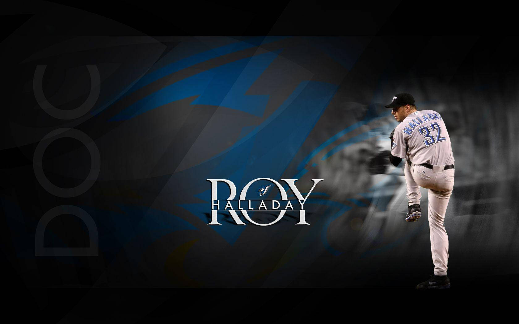 Roy Halladay, number 32, white uniform, HD Desktop Wallpaper