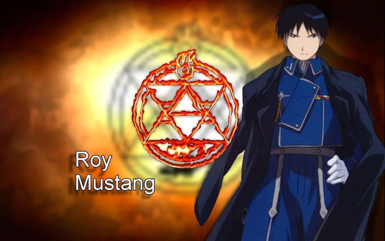 Roy Mustang, flame alchemist, alchemy symbol, HD Desktop Wallpaper