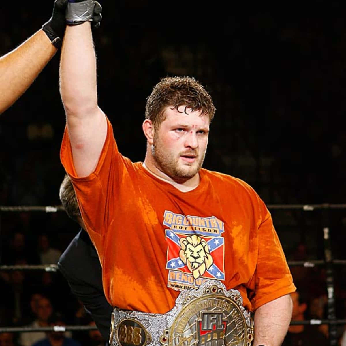 Roy Nelson, December 2007, championship belt, SD Desktop Wallpaper