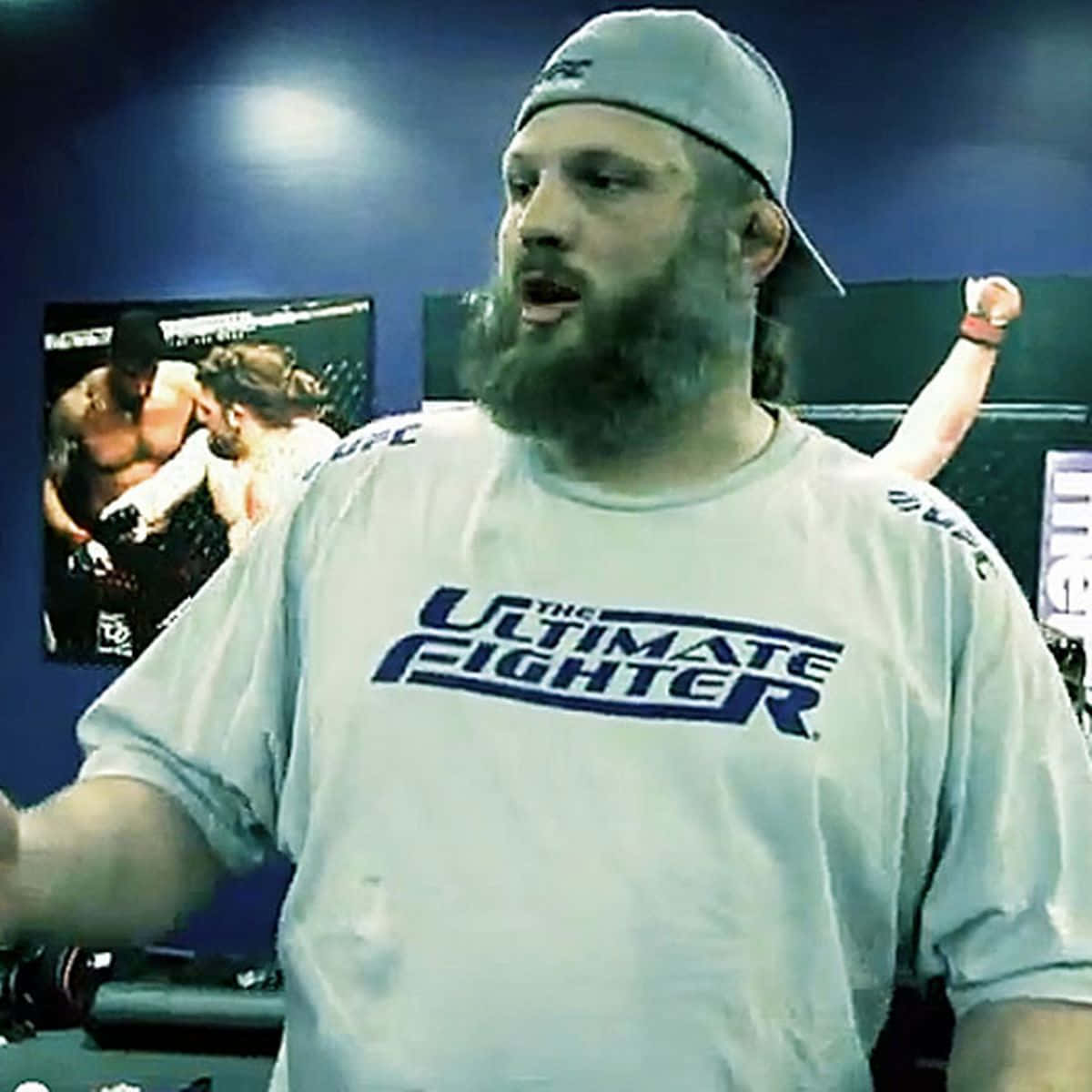 Roy Nelson, UFC t-shirt, cap, SD Desktop Wallpaper