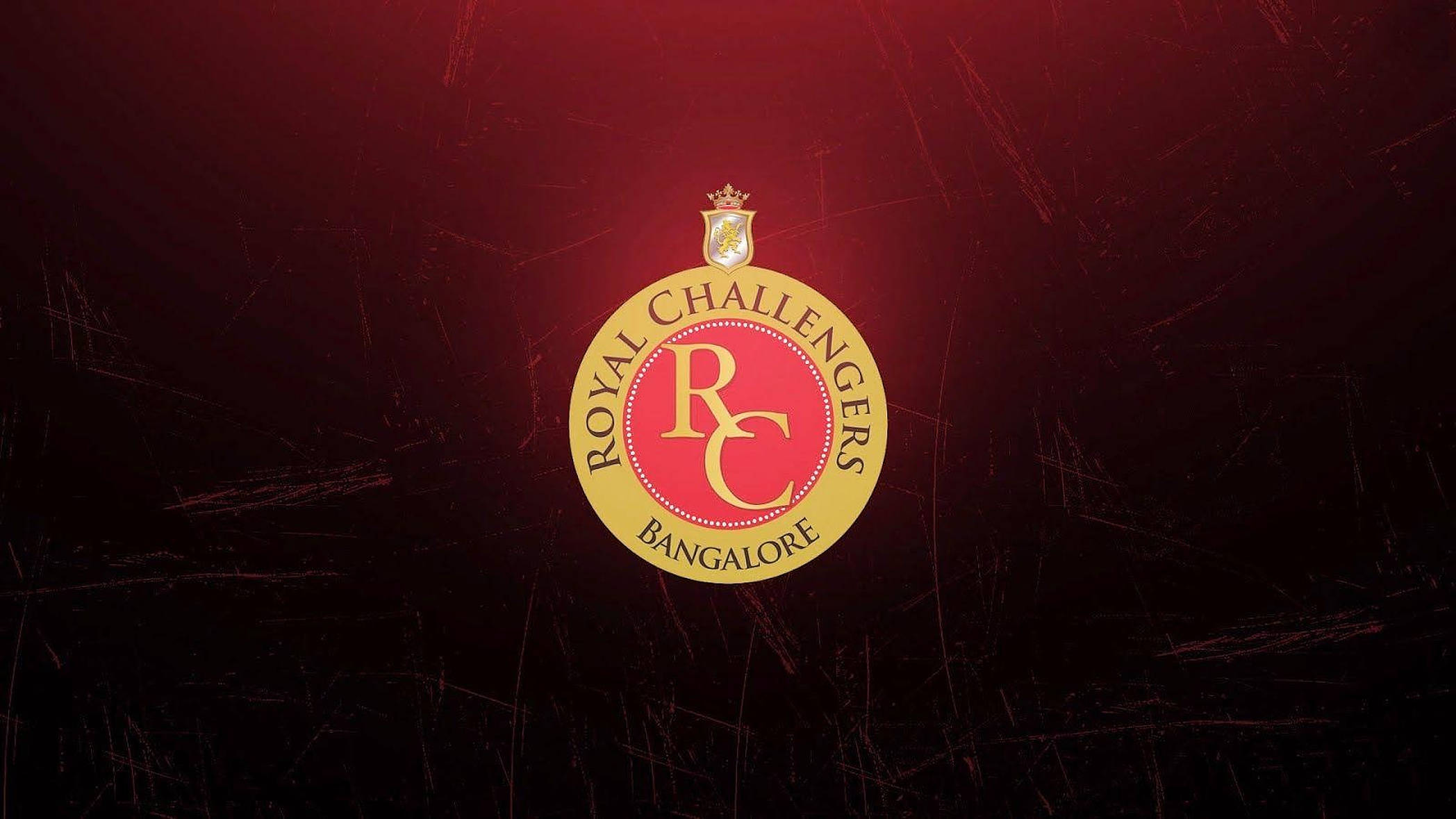 Royal Challengers Bangalore, glowing, dark red, Full HD Desktop Wallpaper