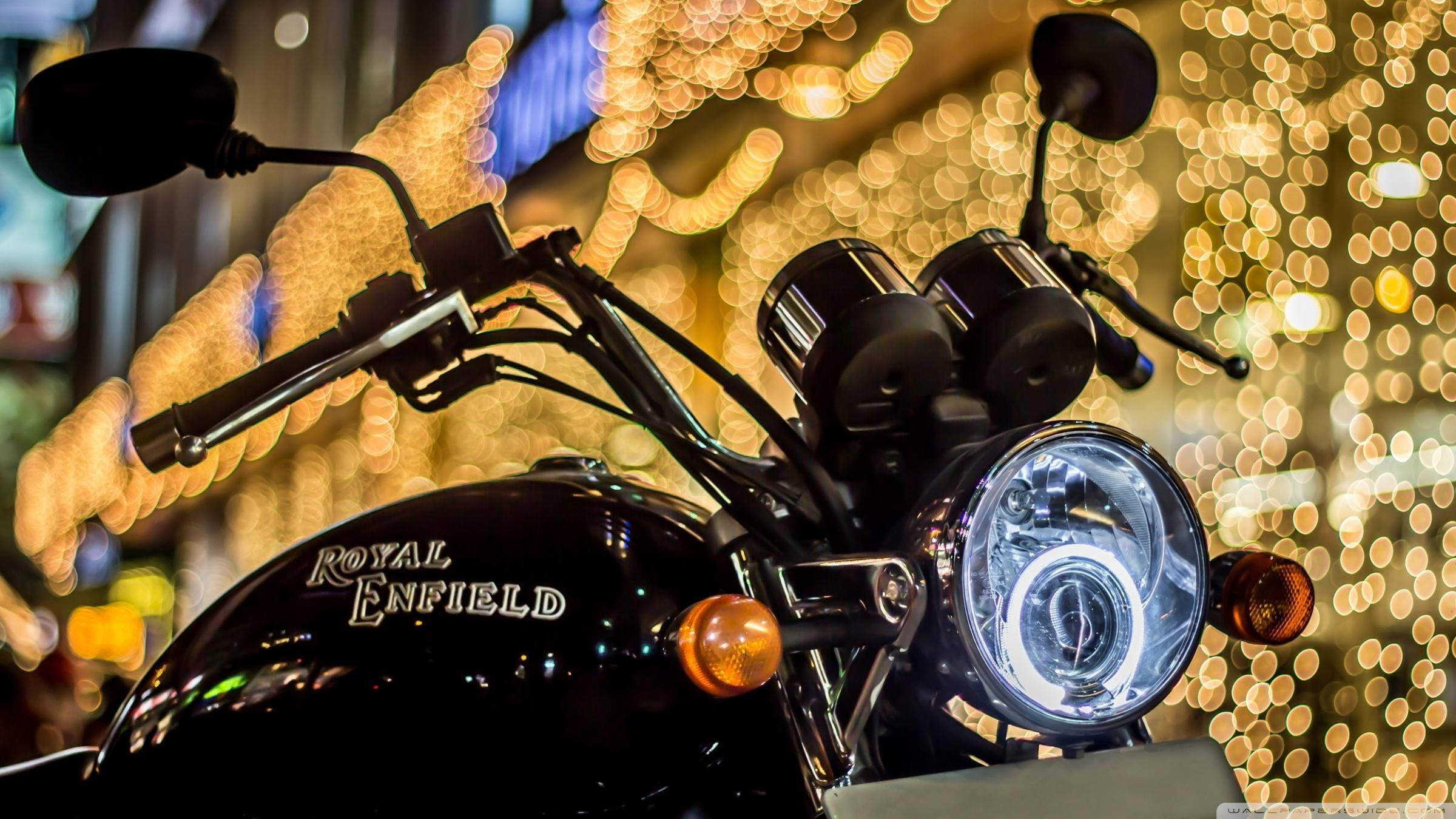 Royal Enfield HD, headlamp, black, Full HD Desktop Wallpaper